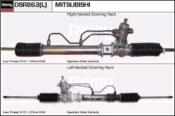 Рулевой механизм DSR863L DELCO REMY