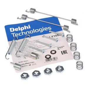 Комплектующие, тормозная колодка LY1055 DELPHI