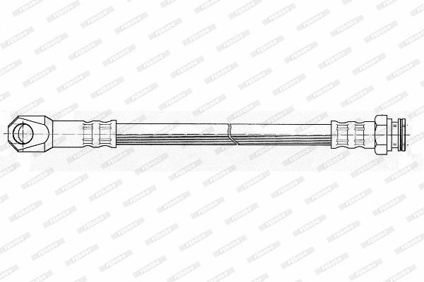 Тормозной шланг FHY2065 FERODO