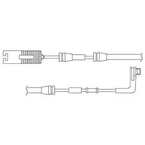 Датчик износа тормозных колодок LZ0173 DELPHI