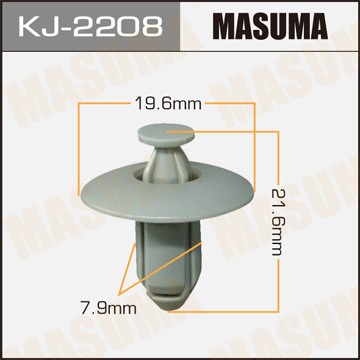 Клипса крепежная KJ2208 MASUMA