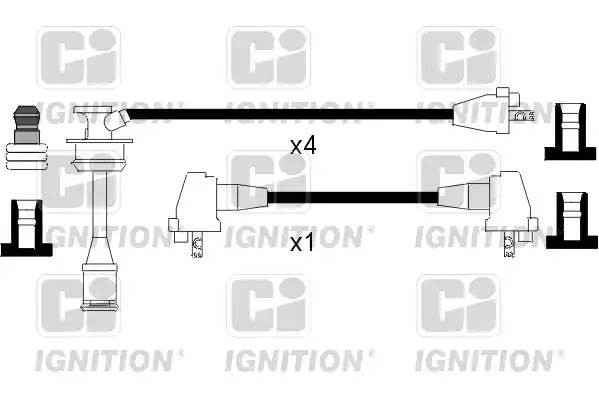 Ккомплект проводов зажигания XC864 QUINTON HAZELL