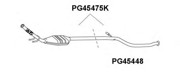 Ремонтная трубка, катализатор PG45448 VENEPORTE