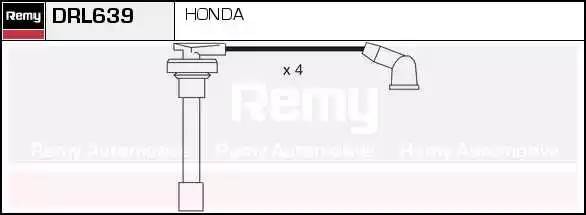 Ккомплект проводов зажигания DRL639 DELCO REMY