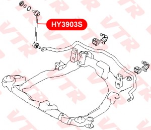 Стойка стабилизатора HY3903S VTR