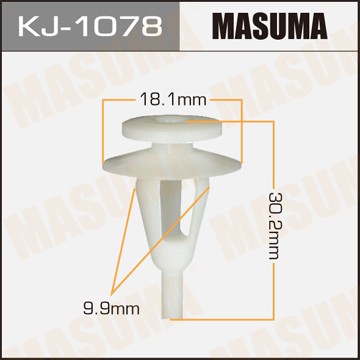 Клипса крепежная KJ1078 MASUMA