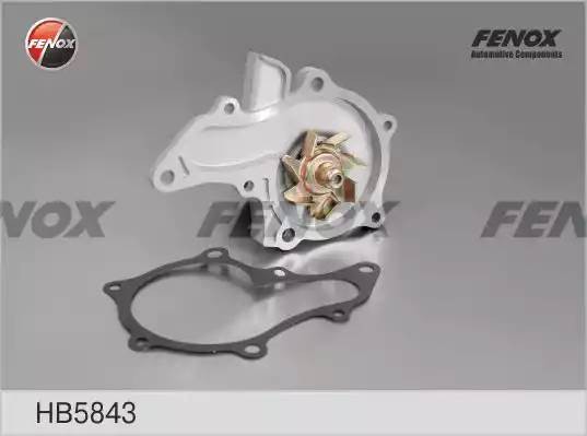 Насос - помпа системы охлаждения ДВС HB5843 FENOX
