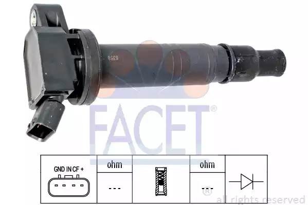Катушка зажигания 9.6358 FACET
