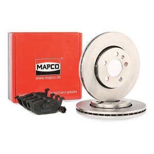 Комплект тормозов, дисковый тормозной механизм 47855 MAPCO