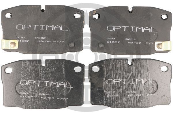 Комплект тормозных колодок, диско 9602 OPTIMAL