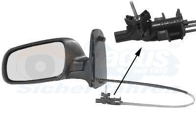 Наружное зеркало 5879803 VAN WEZEL
