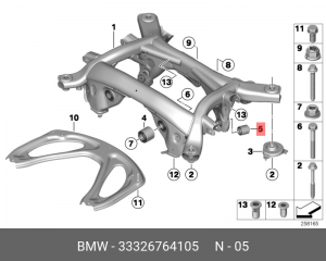 Сайлентблок 33 32 6 764 105 BMW