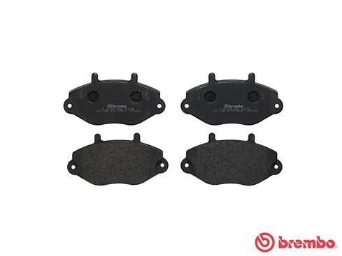 Комплект тормозных колодок, диско P24033 BREMBO