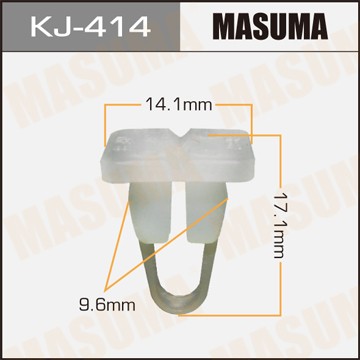 Клипса крепежная KJ414 MASUMA
