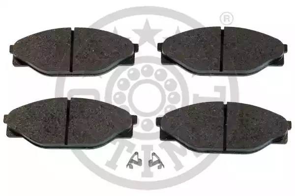 Комплект тормозных колодок, диско 9874 OPTIMAL