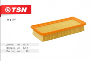 Фильтр воздушный 9121 TSN