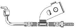 Тормозной шланг 3978 MAPCO