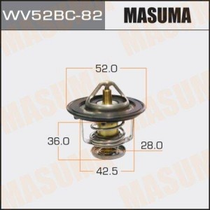 Термостат системы охлаждения WV52BC-82 MASUMA