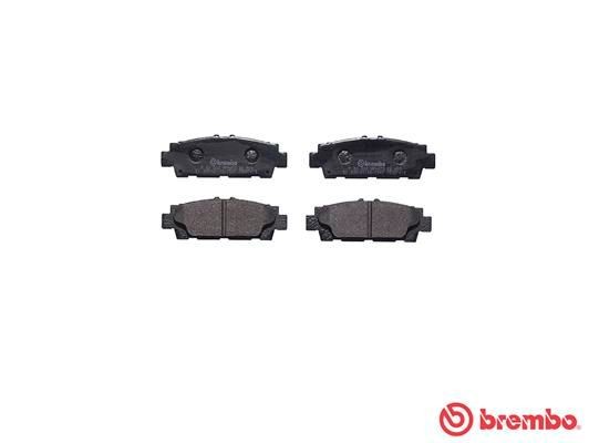 Комплект тормозных колодок, диско P83032 BREMBO