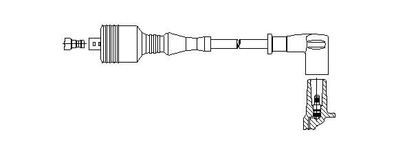 Провод зажигания 67964 BREMI