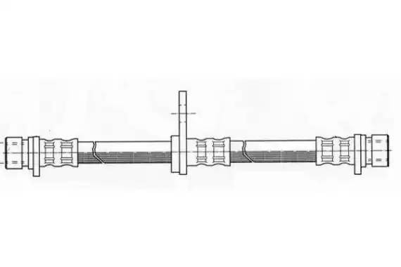 Тормозной шланг J3704123 H B JAKOPARTS NIPPARTS