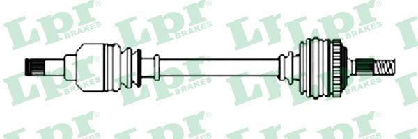 Приводной вал DS37139 LPR