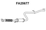 Предглушитель выхлопных газов FA25677 VENEPORTE