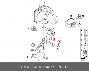Деталь 34 51 6 774 677 BMW