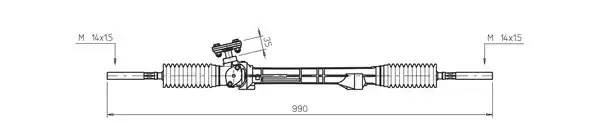 Рулевой механизм RE4018 GENERAL RICAMBI