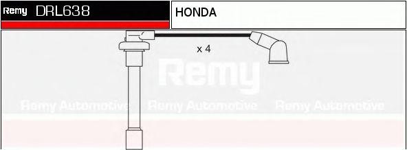 Ккомплект проводов зажигания DRL638 DELCO REMY