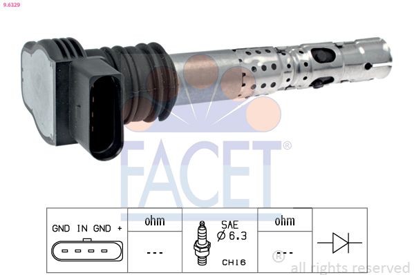 Ремкомплект, распределитель зажигания HT0652 FACET