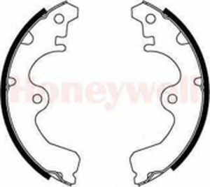 Комплект тормозных колодок 361307B BENDIX JURID