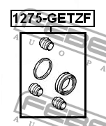 Суппорт тормозной (ремкомплект) 1275-GETZF FEBEST
