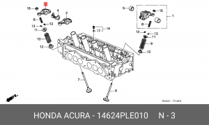 Деталь 14624PLE010 HONDA