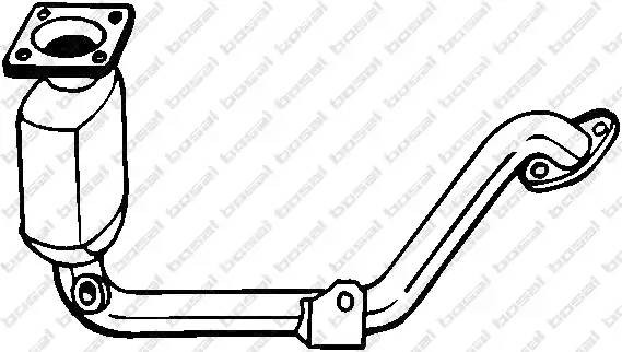 Катализатор 099-533 BOSAL
