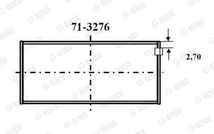 Подшипник 71-3276 GLYCO