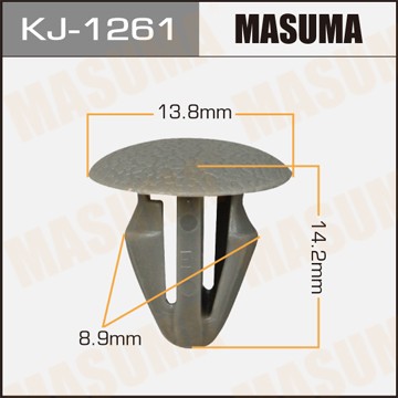Клипса крепежная KJ1261 MASUMA