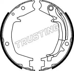 Комплект тормозных колодок, стояночная тормозная система 046.215Y TRUSTING