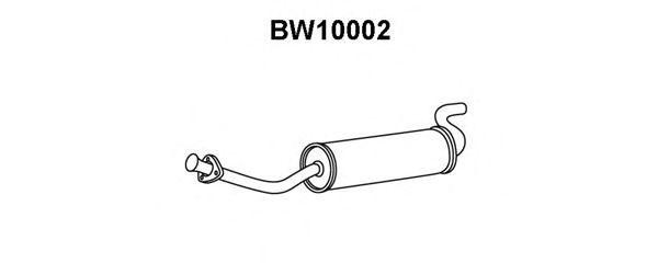 Глушитель выхлопных газов конечный BW10002 VENEPORTE