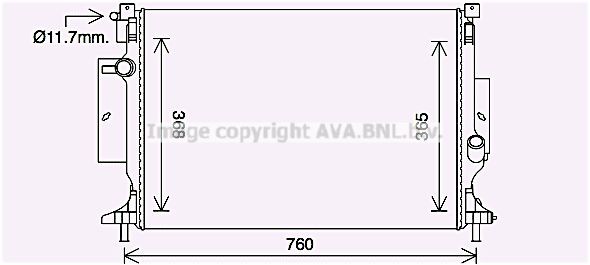 Интеркулер CN4130 AVA