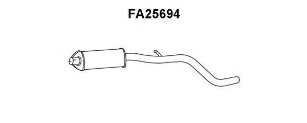 Предглушитель выхлопных газов FA25694 VENEPORTE