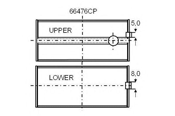 Подшипник 66476CP GLYCO