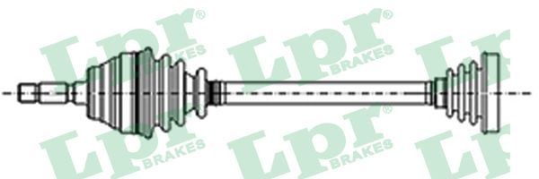 Приводной вал DS13026 LPR