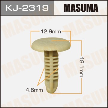 Клипса крепежная KJ2319 MASUMA