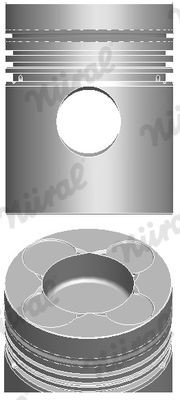 Поршень 87-176900-00 NURAL