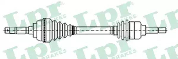 Приводной вал DS10009 LPR