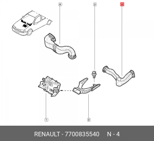 Деталь 7700835540 RENAULT
