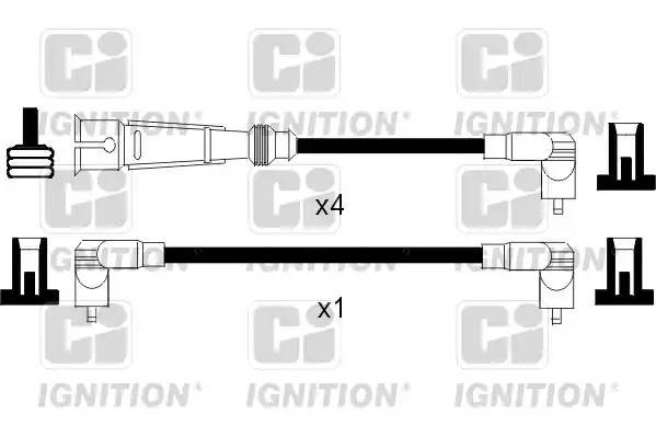 Ккомплект проводов зажигания XC774 QUINTON HAZELL