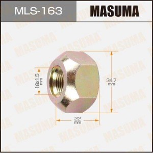 Гайка крепления колеса MLS-163 MASUMA