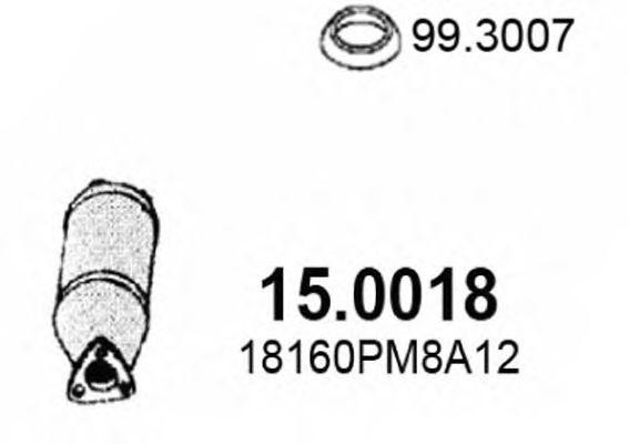 Катализатор 150018 ASSO
